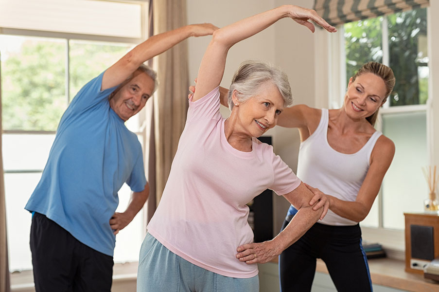 Caring-Healthcare-Elderly-Stretching-Exercies